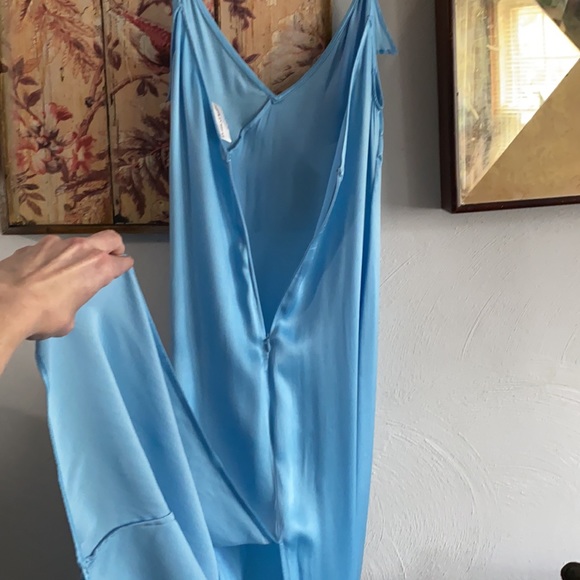 REVOLVE PRIVACY PLEASE STRETCH SILK MIDI DRESS S - Picture 8 of 16